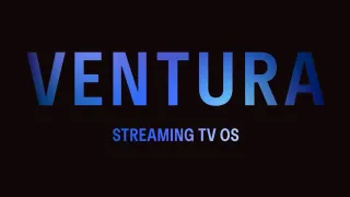 Ventura TV OS logo announced in Trade Desk and DIRECTV partnership for smart TVs.