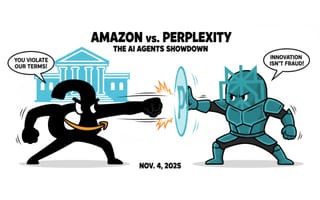 Amazon sues Perplexity over covert AI agent access to marketplace