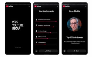 YouTube launches personalized Recap feature for North American users
