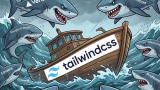 Tech companies including Vercel, Lovable, Google, Gumroad, and Macroscope sponsor Tailwind CSS framework