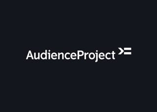 AudienceProject logo representing Q1 2026 cross-media measurement roadmap for streaming and programmatic ads