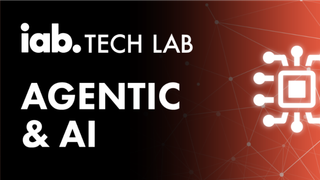 IAB Tech Lab agentic AI roadmap graphic showing standards integration for digital advertising automation