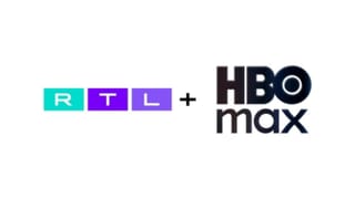 RTL+ and HBO Max logos announce exclusive German streaming bundle launching January 13, 2026.
