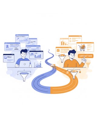 Consumer journey from research clicks to checkout: affiliate marketing behavior shifts in 2025 data