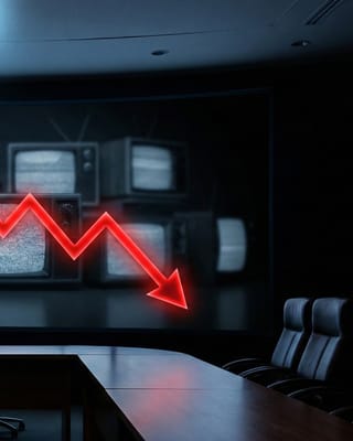 German TV advertising revenue declines as broadcasters face streaming competition pressures