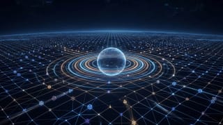 AI agents traverse a live data collaboration grid, activating audiences across channels.