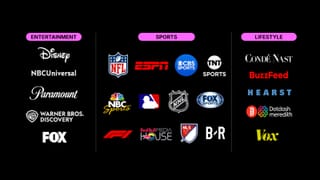 TikTok Pulse Premiere publisher partners across entertainment, sports, and lifestyle categories.