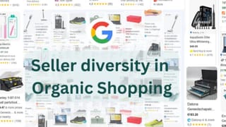 Google Shopping product carousels showing seller diversity across multiple product categories.