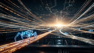 AI agents navigate Google's web crawling infrastructure across data streams.