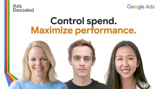 Google Ads Decoded hosts discuss smart bidding and budget best practices for 2026.