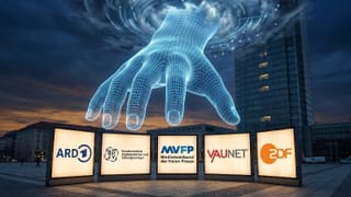 ARD, BDZV, MVFP, VAUNET and ZDF face AI gatekeeper threat in German media square.