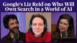 Liz Reid, Google Search VP, on Bloomberg Odd Lots podcast with Weisenthal and Alloway