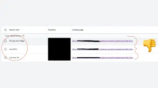 AI Max routes three specific Sub-Zero fridge queries to the same generic manufacturer page.