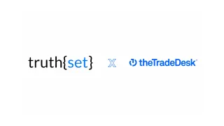 Truthset and The Trade Desk logos side by side announcing UID2 integration.