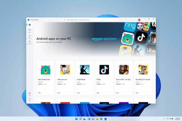 Microsoft to introduce Android apps in a new Microsoft Store