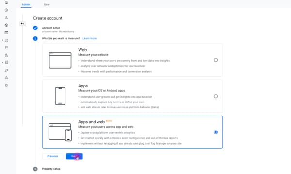 Google introduces a unified app and web property in Google Analytics