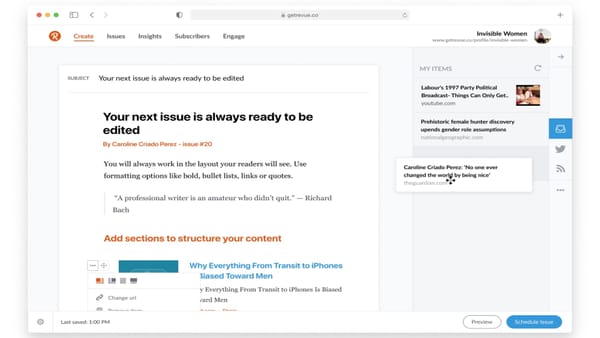 Twitter buys Revue, a newsletter platform
