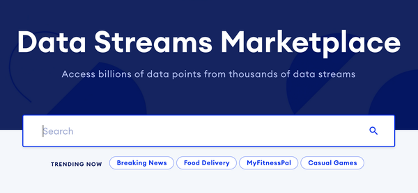 Data Streams Marketplace