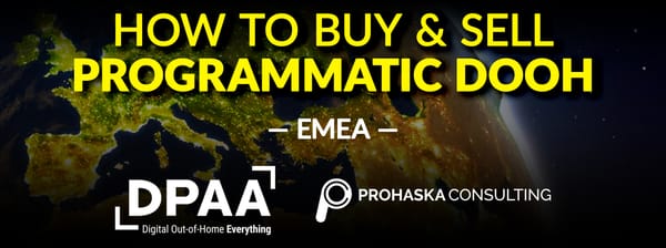 DPAA Sets DOOH Programmatic Training Courses for North America and EMEA