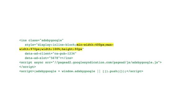 Responsive Ad Unit