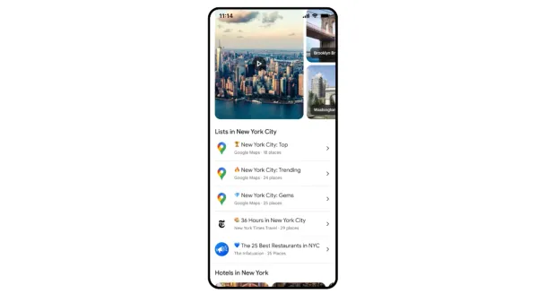Google Maps summer update: curated lists, AI insights & more