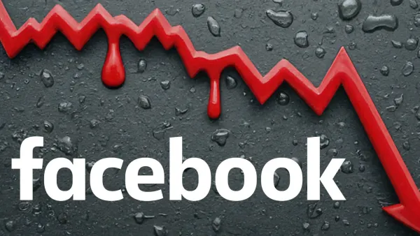 Facebook referral traffic plummets
