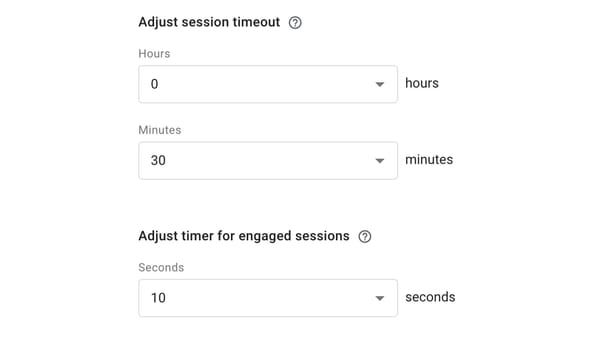 Session Timeouts and Engaged Sessions in GA4