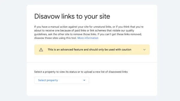 The future of Google's Disavow links tool