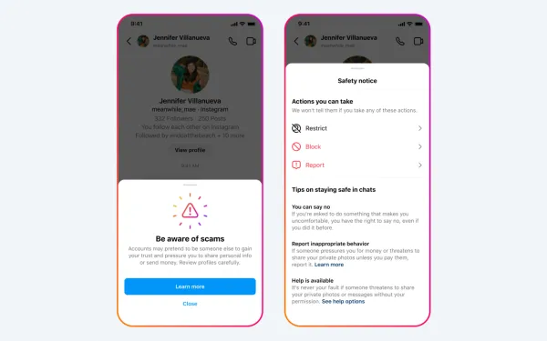 Instagram accounts linked to Nigerian sextortion scams