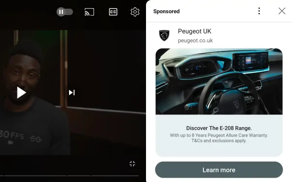 YouTube expands Pause Ads