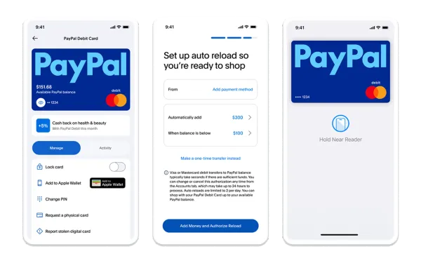 Users can now add their PayPal Debit Card to Apple Wallet