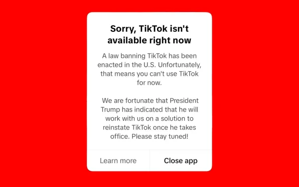 TikTok Offline in the US