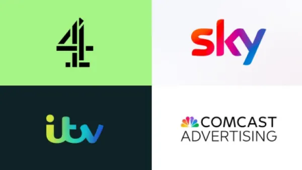 Sky, Channel 4, ITV and Comcast Advertising logos announce unified TV marketplace for SMEs in 2026
