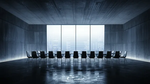 Corporate boardroom