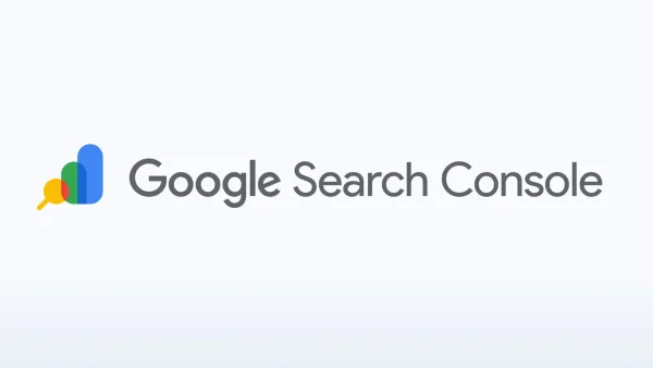 Google Search Console new icon design featuring colorful magnifying glass and bar chart elements
