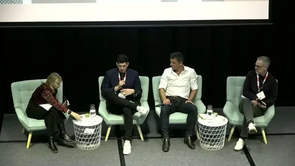 Panel discussion on retail media measurement challenges at IAB Australia Commerce Summit July 2025
