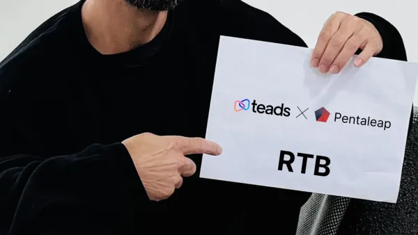 Pentaleap CEO Andreas Reiffen announces RTB partnership with Teads for retail media sponsored products