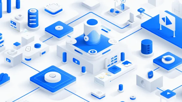 Google Ads Data Hub analytics dashboard with blue data visualization elements and measurement metrics interface