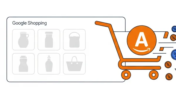 Amazon shopping cart exits Google Shopping platform creating 30% cost savings for competitors.