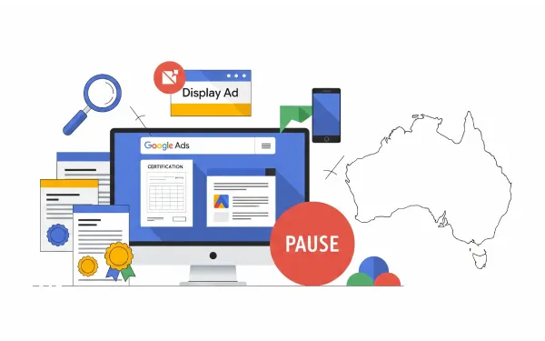 Google Ads pauses gambling certification applications for Australia showing policy change impact