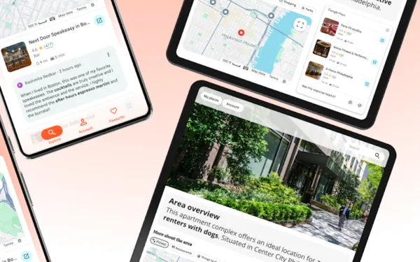 Google Maps grounding in Vertex AI showing real-time business data and user reviews on mobile devices.