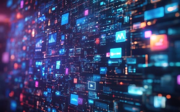 Real-time bidding infrastructure with digital ad exchanges processing programmatic transactions
