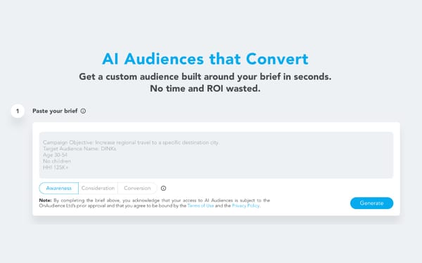 OnAudience integrates AI audience builder with Amazon DSP