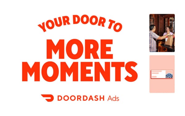 DoorDash advertising platform showing retail media marketing opportunities