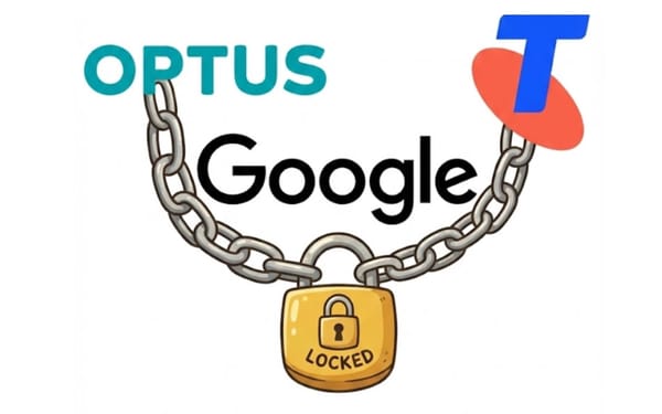 Google locked to Optus and Telstra through exclusive search deals, chains now broken by court ruling.
