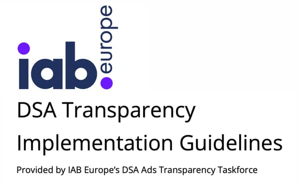 IAB Europe adds multilingual support to DSA transparency guidelines