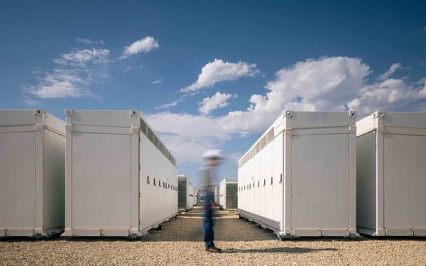 Battery energy storage systems supporting Google's Intersect acquisition for AI data center power infrastructure.