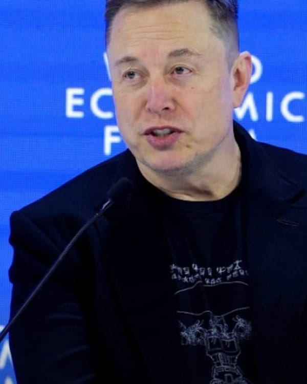 Elon Musk discusses AI and robotics predictions at World Economic Forum in Davos, January 2026