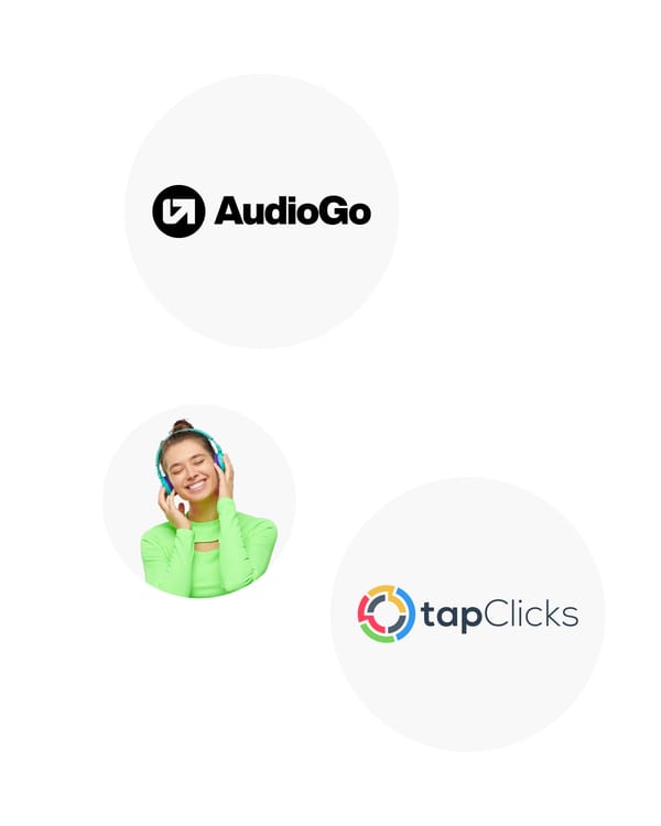 AudioGo and TapClicks integration unifies audio advertising reporting with marketing analytics data