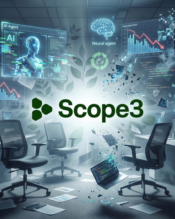 Scope3 office disrupted by AI transformation as layoffs affect engineering and sales teams